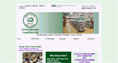 Desktop Screenshot of cthealthshop.com